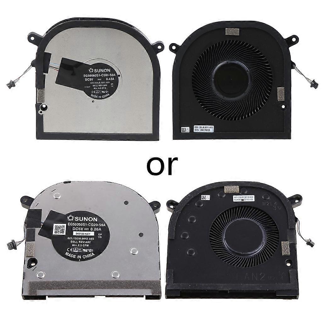 Notebook Cooling Fan for DellXPS 17 9700 9710 9720 for DC 5V 4Pin GPU Radiator