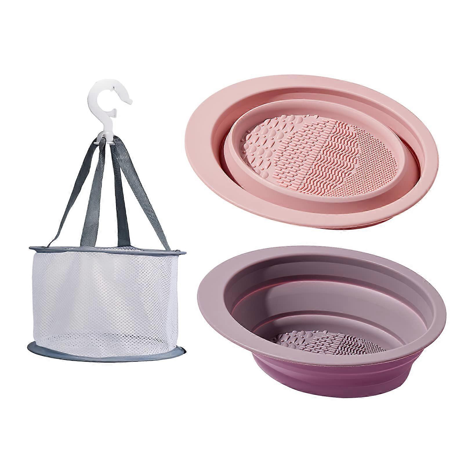 Makeup Brush Cleaner, 3 Pack Silicone Makeup Brush Cleaning Mat