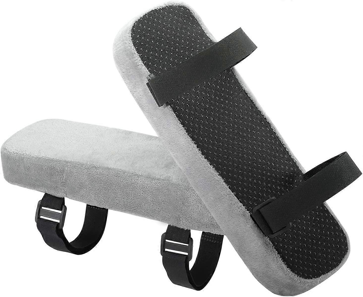 Support Cushion, Foam Cotton Elbow Cushion for Computer Desk- Gray