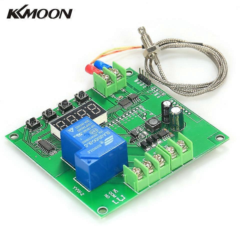 0~1000 degree Mini bright LED display Temperature Controller Module Temp Control Switch Board with K-type Sensor Probe