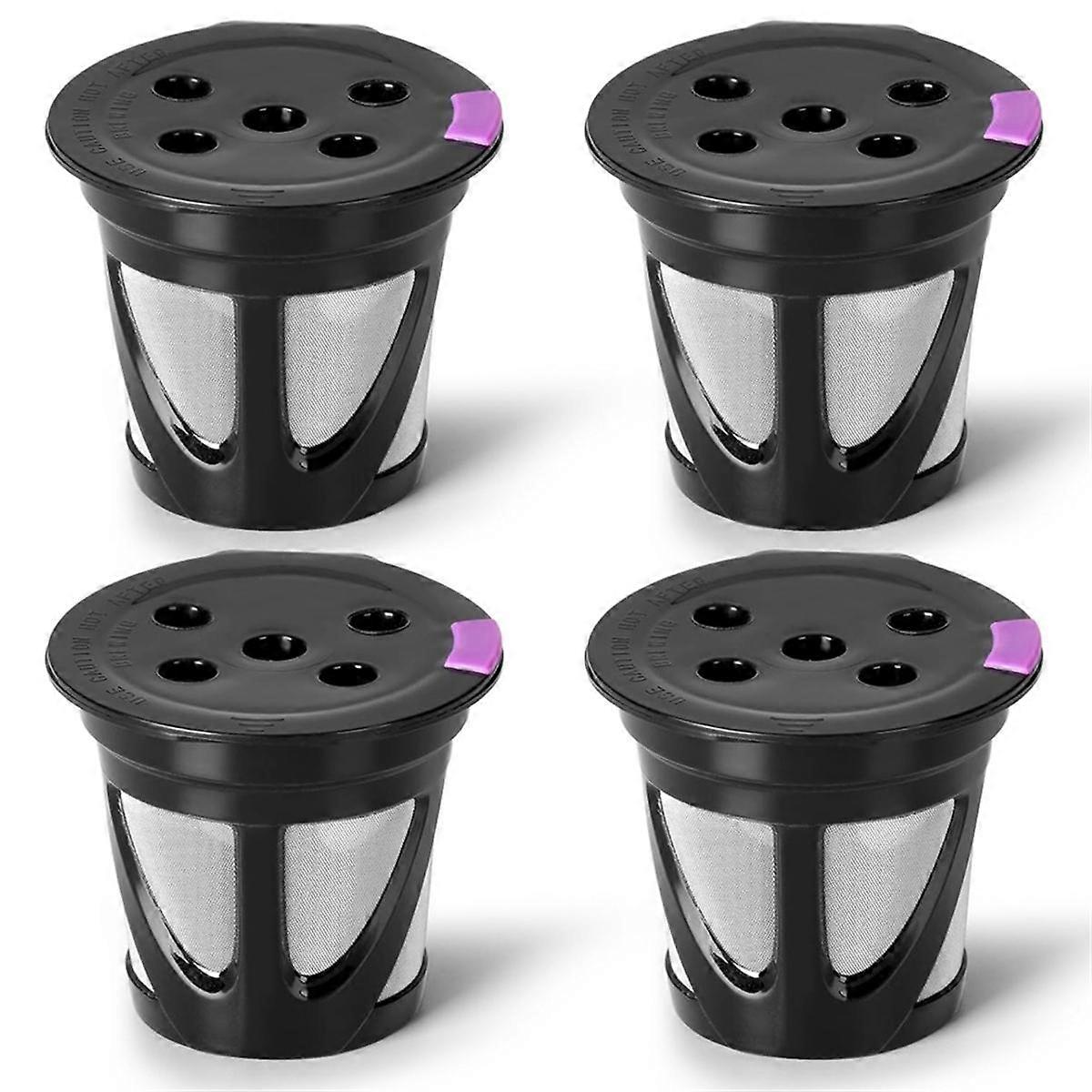 Reusable K Cups for , 4-Pack Universal Refillable K CUP Coffee Filters, for Multistream Series