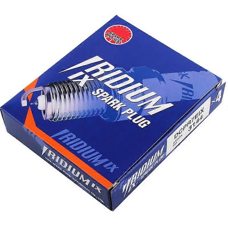 4pcs spark plug DCPR7EIX Iridium ignition plug for 6046 3144 5308 IXU22 XU22EPR YR7ED VXU22 IKR7D Harley Davidson 1450cc