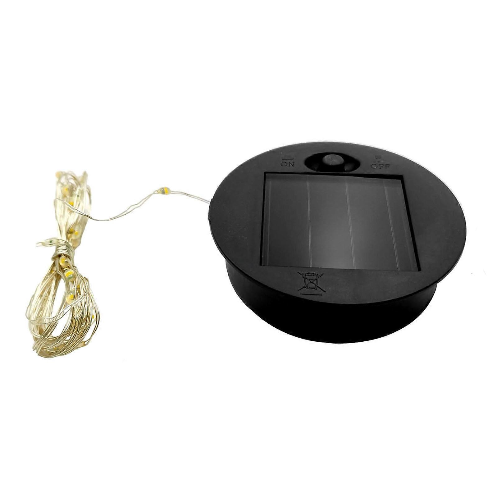 Garden Lights Outdoor Solar LED String Lights Panels Accessory  1Pcs Solar Lantern Replacement Top Panel_c24070288