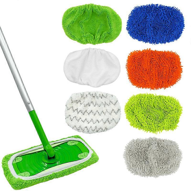 Pieces Reusable Mop Cloths for Swiffer Sweeper, Microfiber Mop Pads, Reusable Mop Pad, Replacement Mop