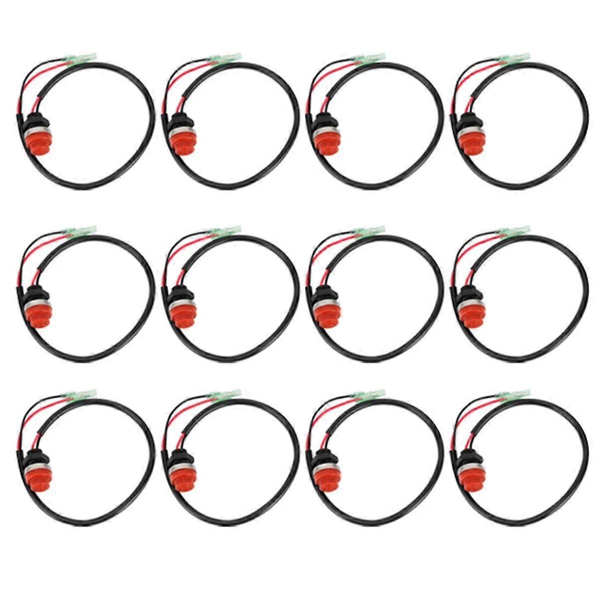 Universal Boat Outboard Engine Motor Start Kill Switch Keyless Push Button , Applicable to All for Ships