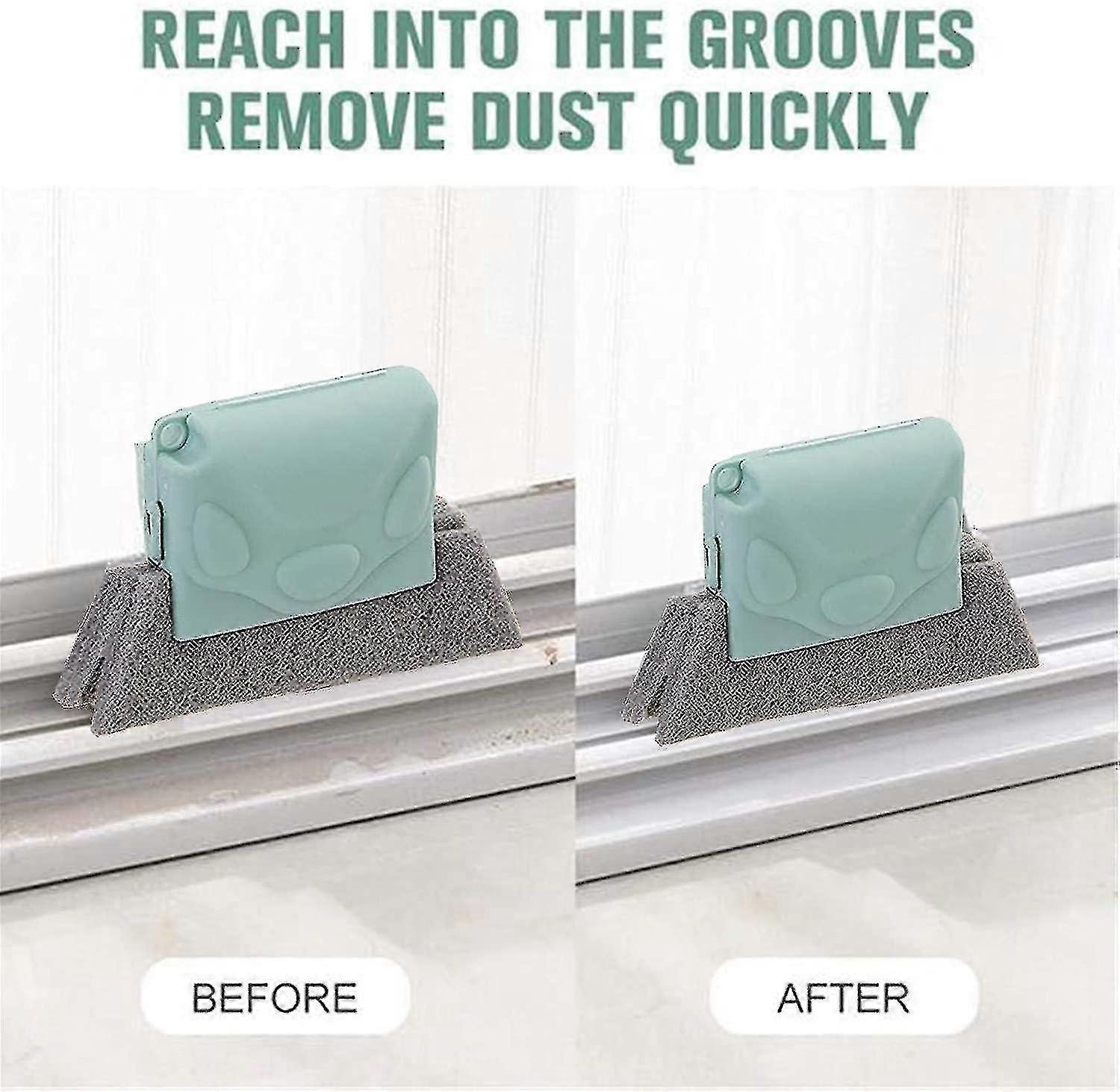 Window Groove Cleaning Brush, Creative Groove Cleaning Brush, Magic Window