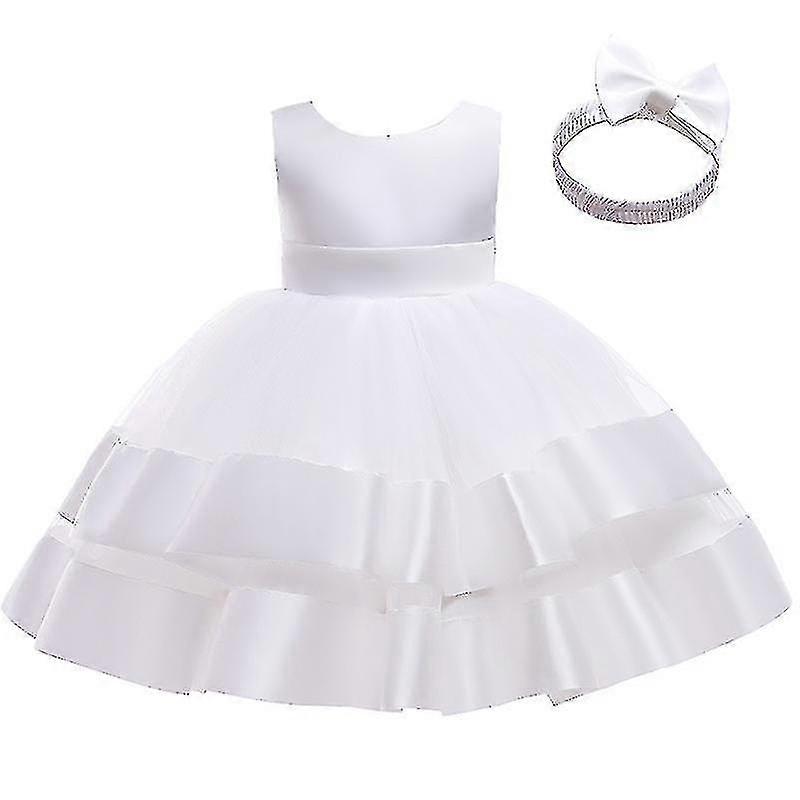 ילדים ילדה מסיבת יום הולדת פפיון Tutu Tulle שמלת טול