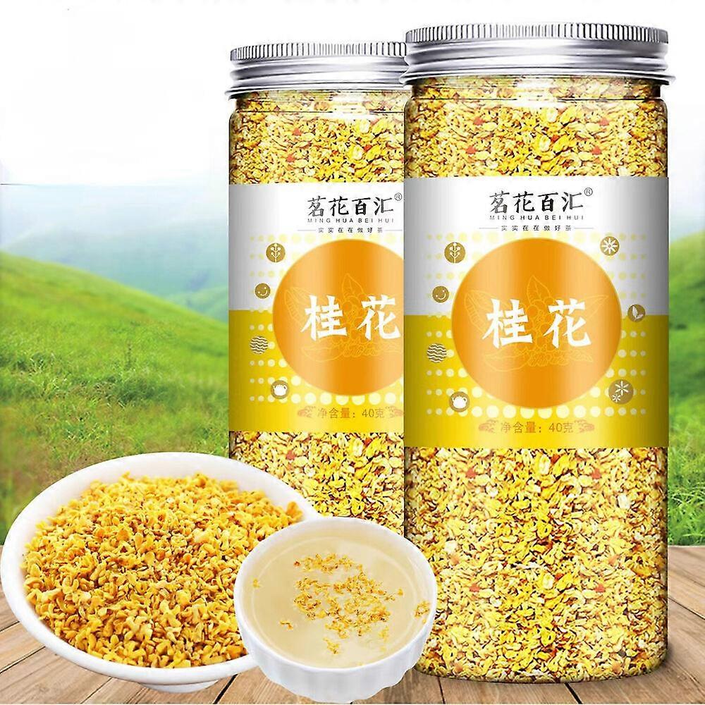 80g自然なキンモクセイのハーブの花の茶香ばしい全キンモクセイのハーブの花の茶