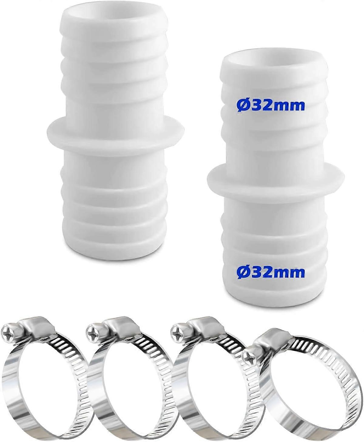 good 2pcs Swimming Pool Hose Adapter Nozzle Adapter 32 38 for Pangea Tech Pipe Fittings