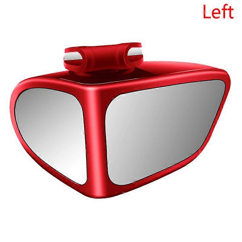 Car Reversing Small Round Mirror Front And Rear Wheel Wide-Angle Mirror Double-Sided Auxiliary Rearview  360 Degree Blind
