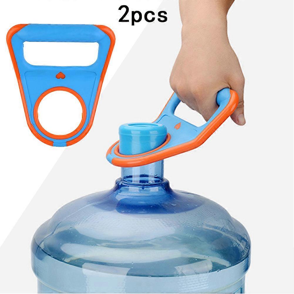 2pcs Water Bottle Handle Ergonomic Labor Saving Thickened Bottled Bucket Lifter Water Pail Bucket Handle Tool Anti-Slip Holder