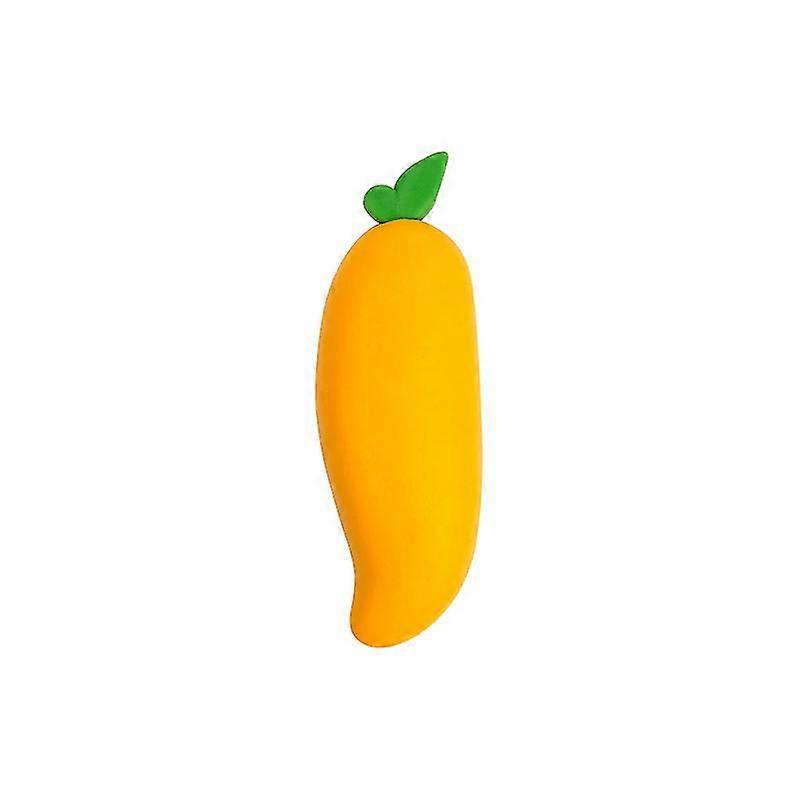 Fruit Eraser Cute Mango Eraser Student Stationery(5pcs, Yellow)