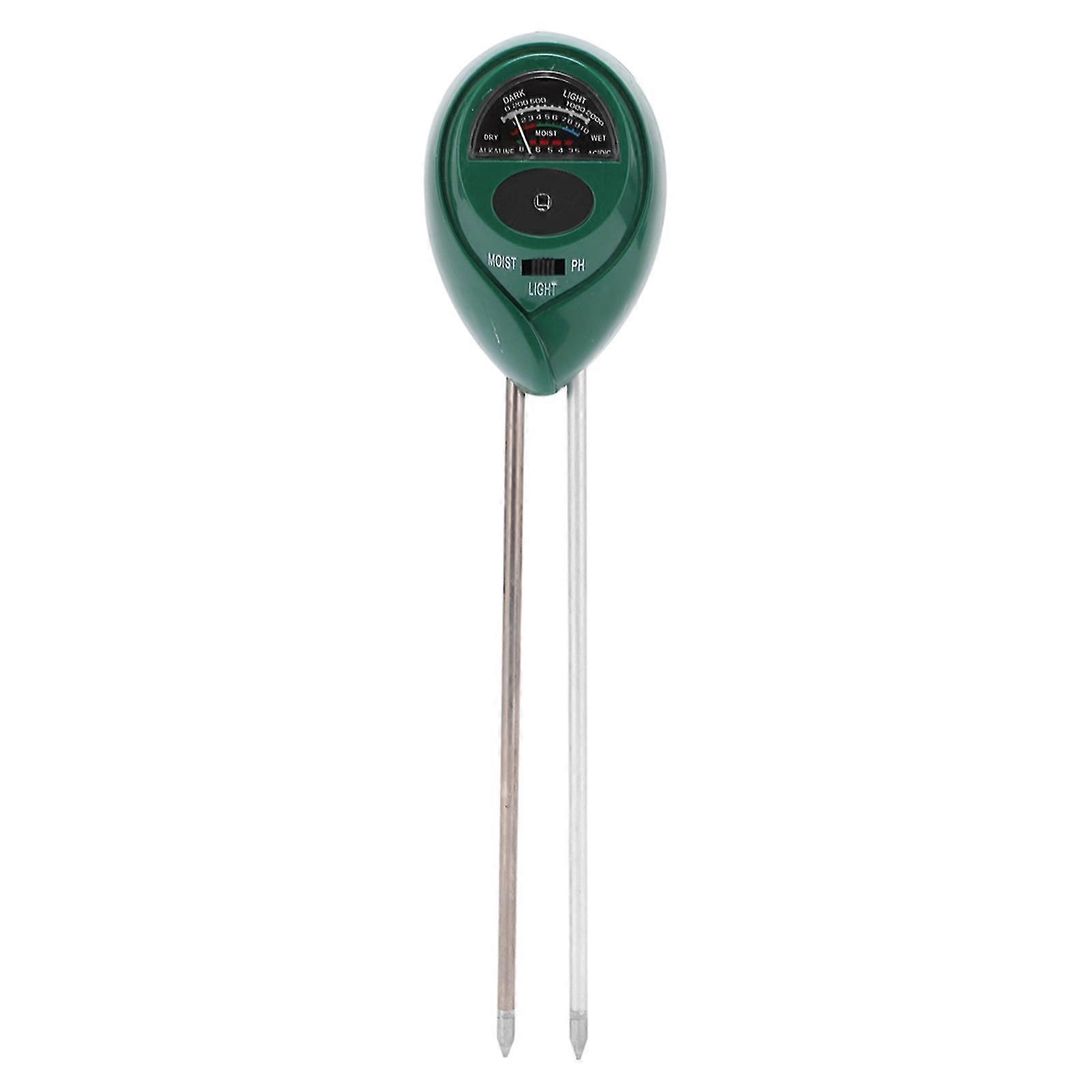 Garden 3-in-1 Soil Tester: Moisture, pH, and Illumination Meter