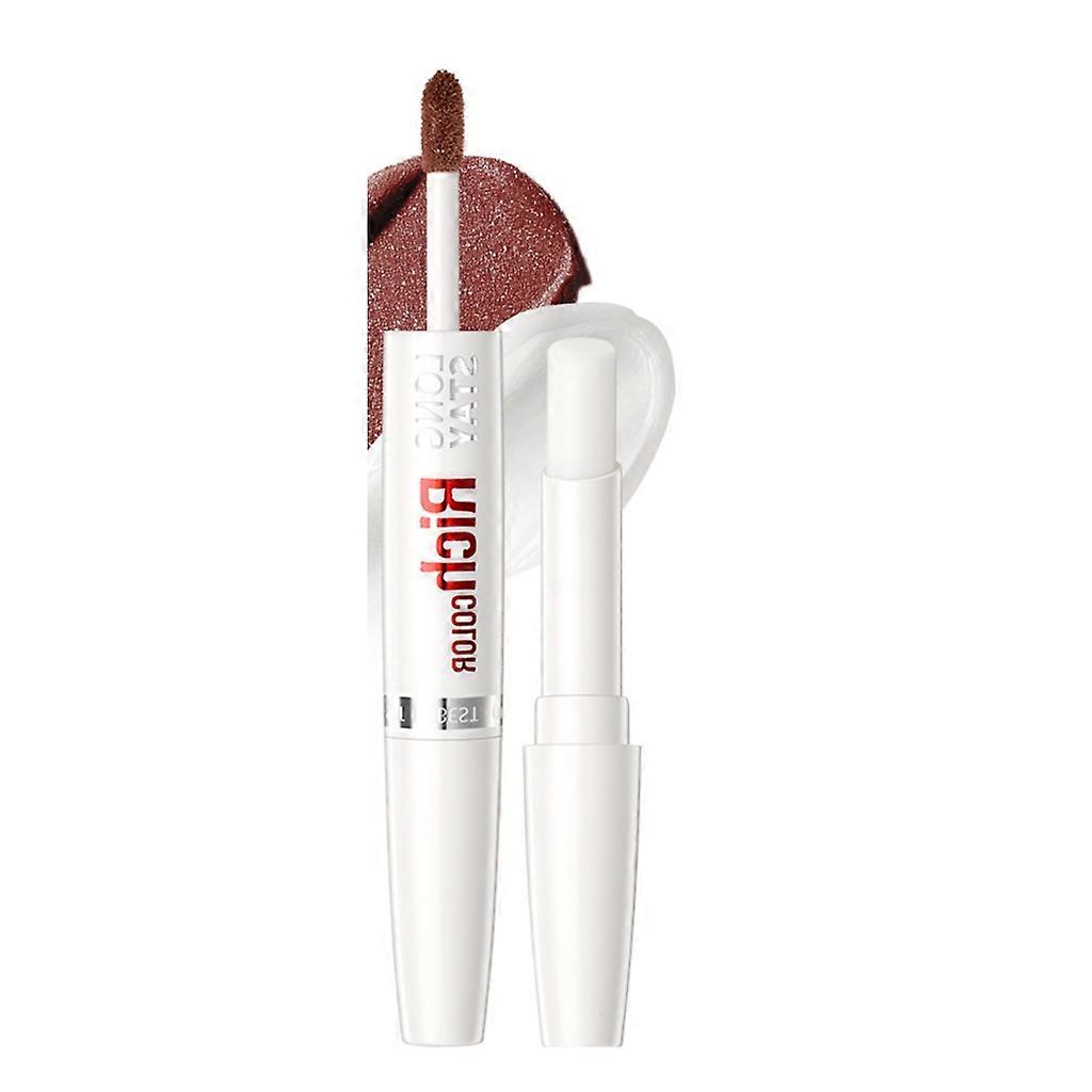 Matte Liquid Lipstick and Lip Balm Set Non-Stick Cup Not Fade Waterproof