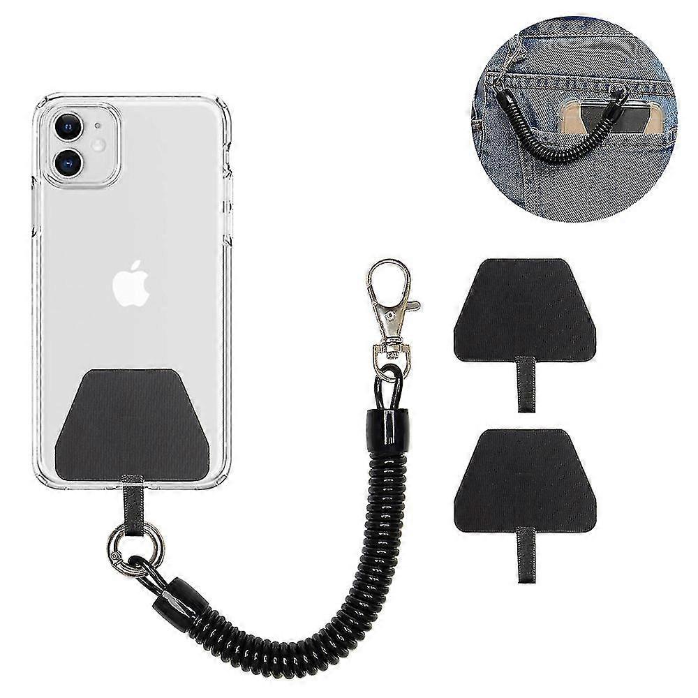Cell Phone Lanyard Tether With Patch,universal Smartphone Wrist Strap