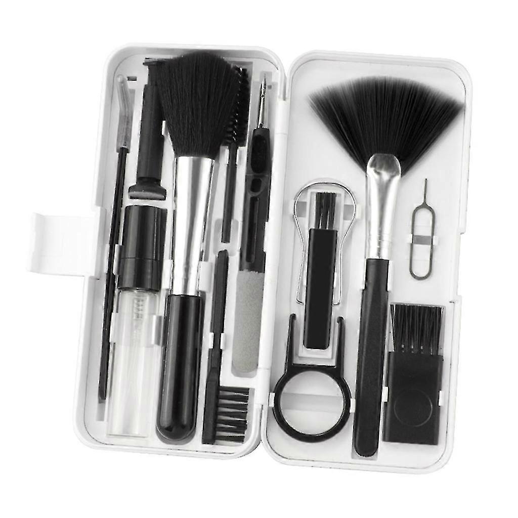 18pcs Deep Cleaning Kit Keyboard Brush Camera Headset Cleaner Pen Keycap Puller