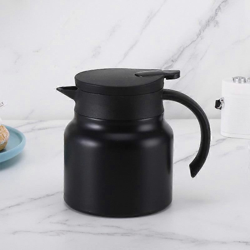 Portable Stainless Steel Kettle,Double Layer Tea Pot With Filter Screen