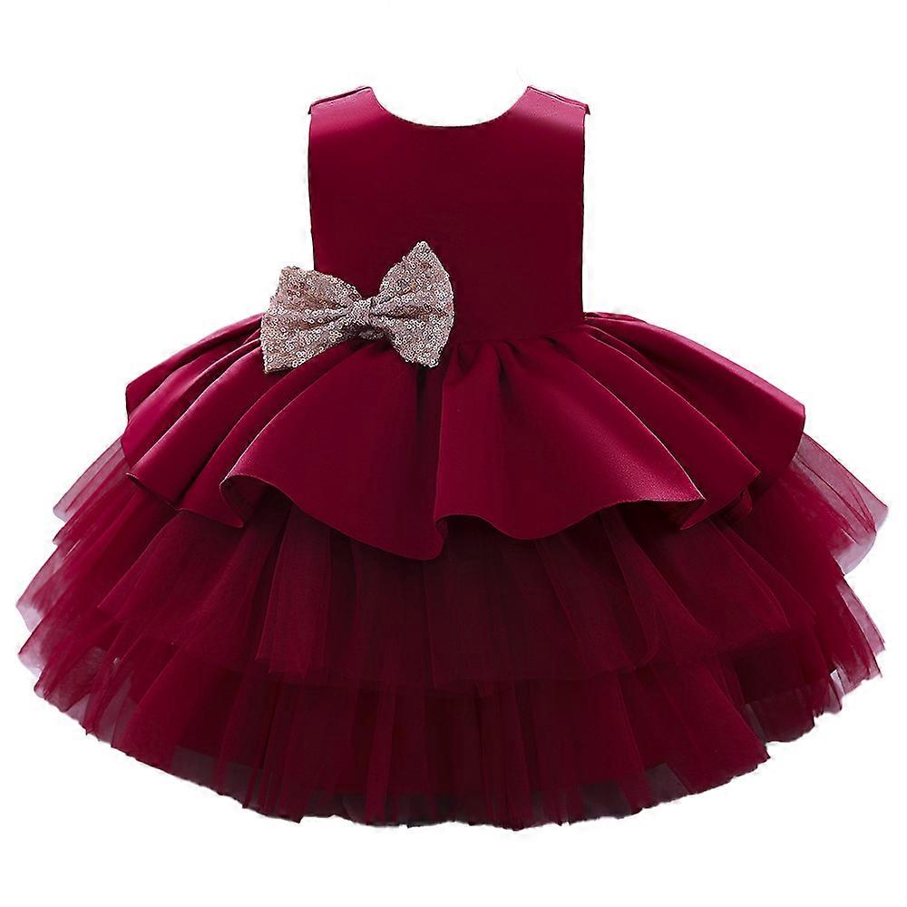 Rochie de cină Bow Cute Princess Baby cu