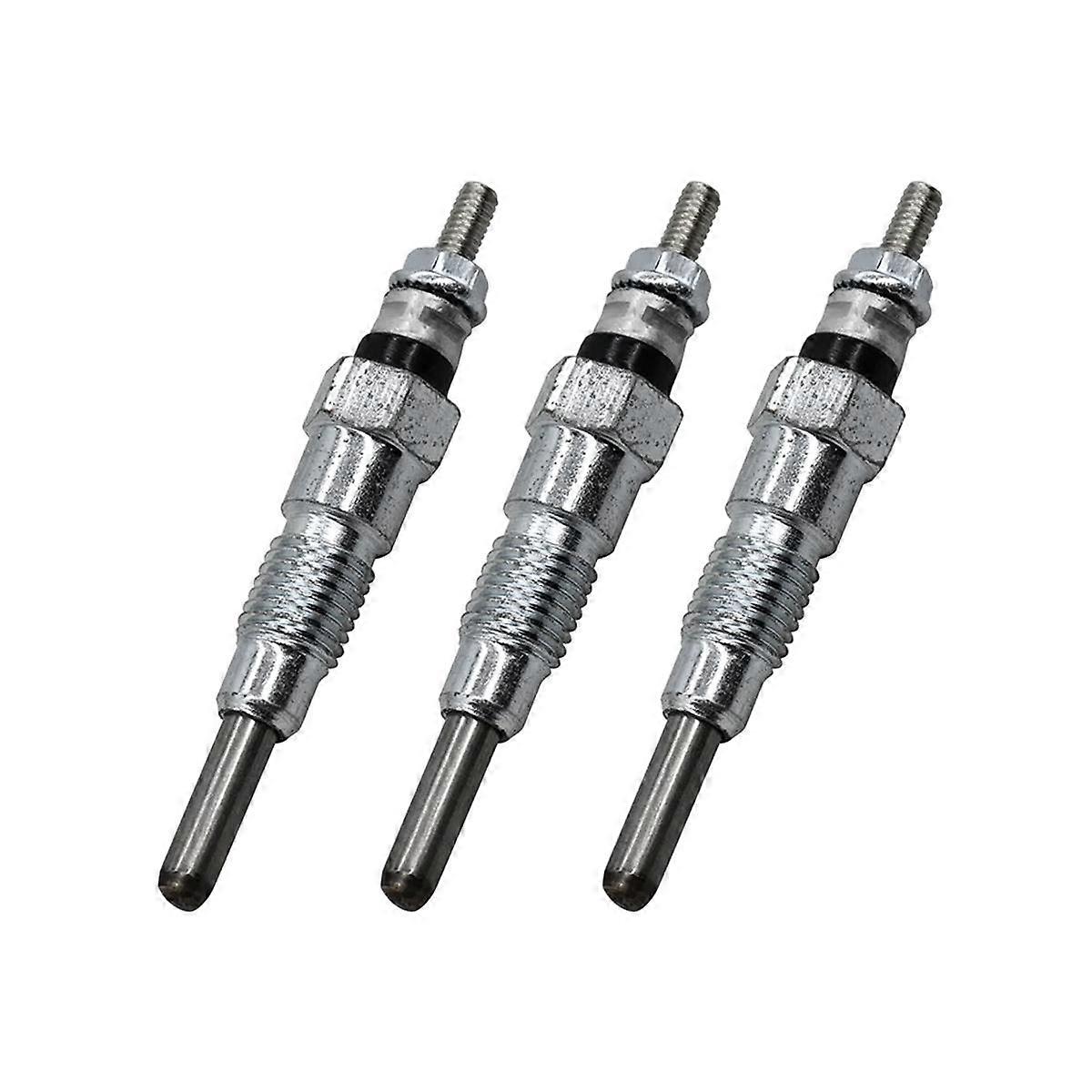 3PCS 15951-65510 1595165510 15951-65512 Engine Heater Glow Plugs 10mm for Engine D650 D750 D850 D95