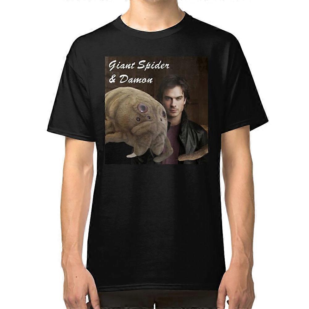 Guy with spider T-shirt