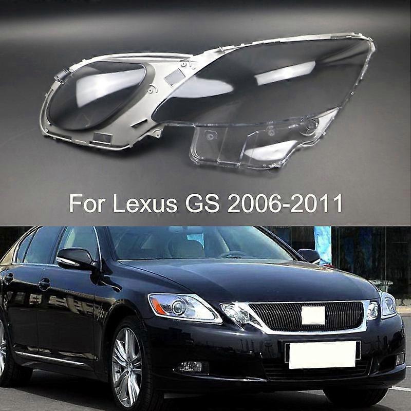 Car Headlight Transparent Lens Cover For Lexus GS300 GS430 GS450 2006-2011 Head Light Light Clear Shell