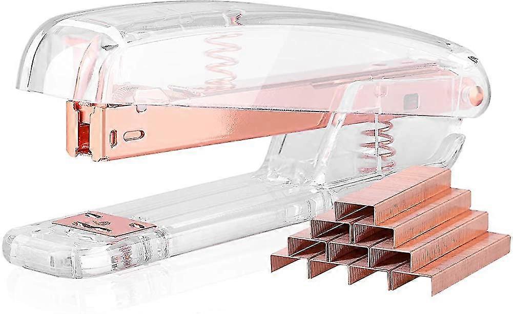 Handheld Stapler Nailer Desktop Stapler,clear Spring Office Stapler With 1000pcs