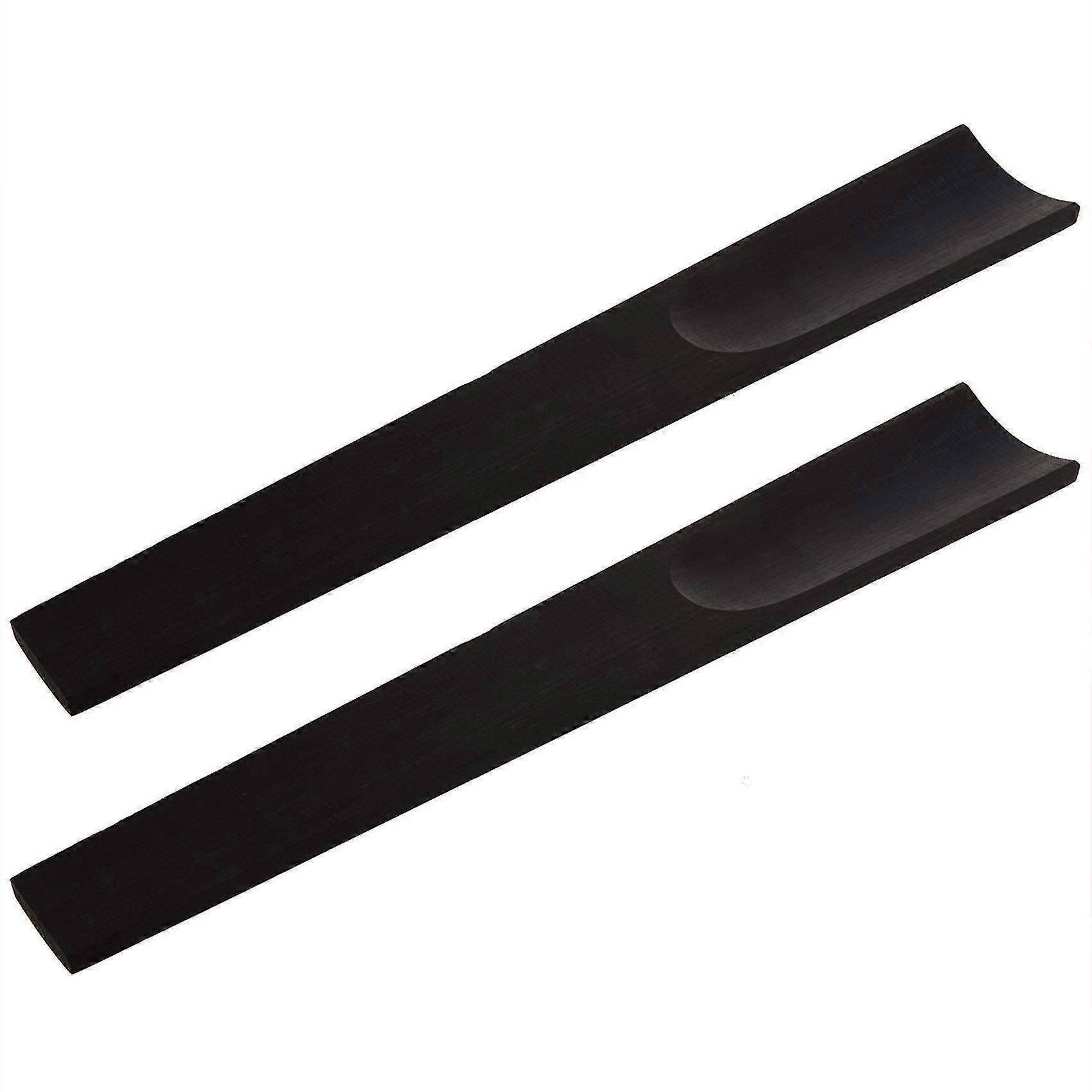 2x 4/4 Size Violin Fingerboard Fingerboard