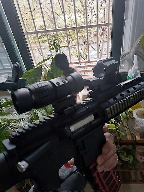 Tactical Aluminum Alloy High Quality Rail Mount 3X Magnifier With Flip To Side Monocular Telescope Scope Sight