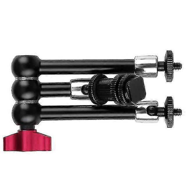 3 Way adjustable 11-inch magic arm super clip for lcd display, led video light, flash slr camera accessories