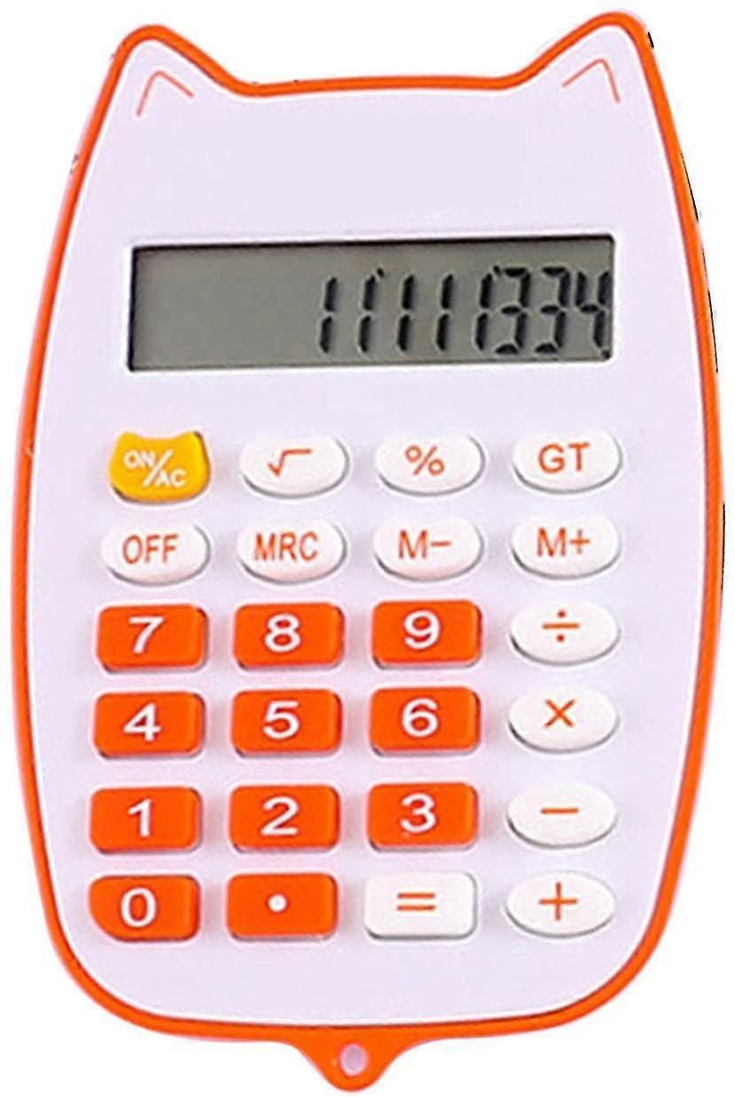 Portable Cute Cat Ear Mini Calculator