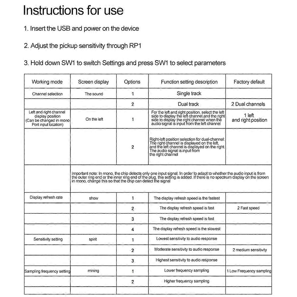 LED Music Spectrum DIY Kit Elektronikk Musikk Stemmekontroll Multicolor Spectrum lodding Project DIY Kit uten skall