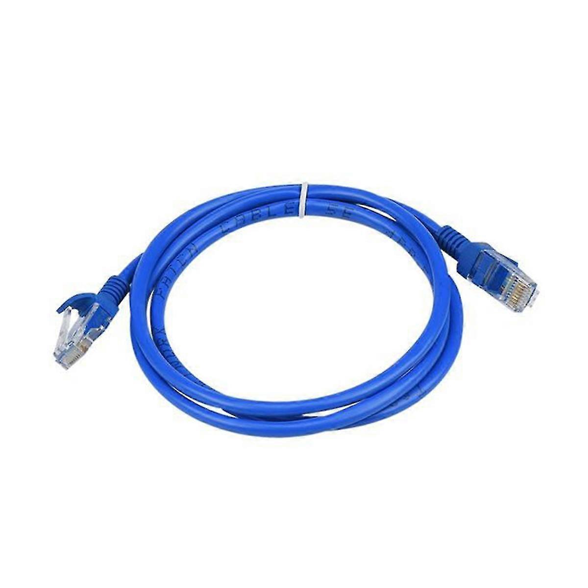 2m Long Practical Cord Cable Internet Network For Pc Modem Router (blue)
