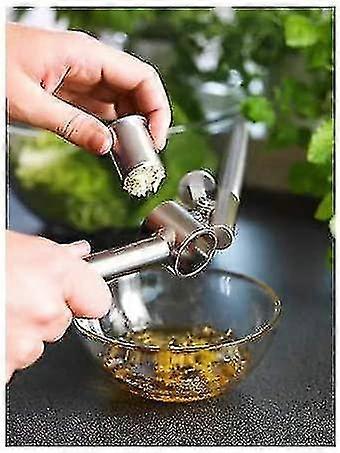 Garlic Press, Stainless Steel, 16cm