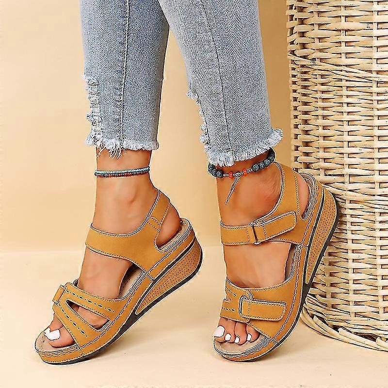 Women's Comfortable Orthopedic Sandals,adjustable Sandals, Flat