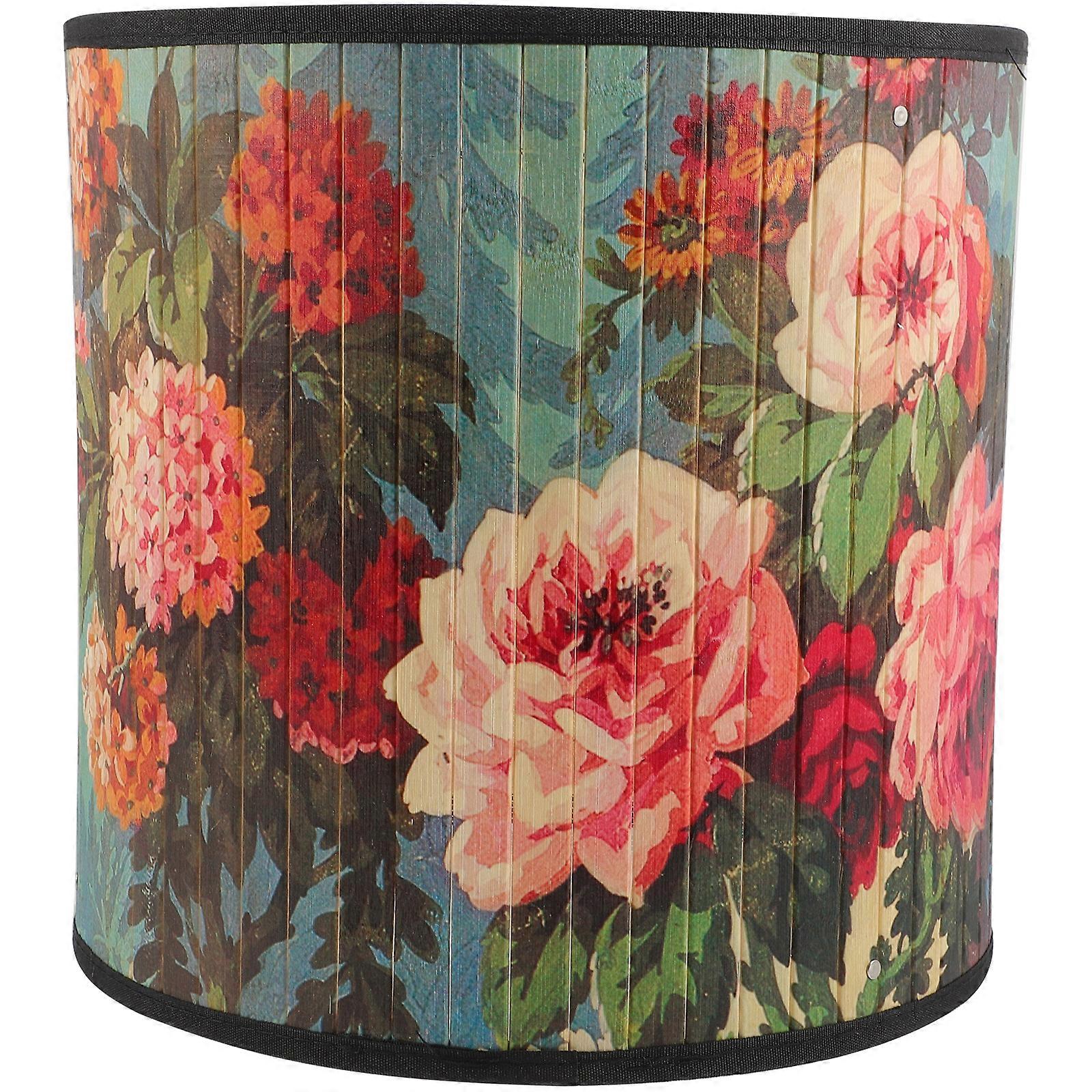 Decorative Ceiling Lamp Shade Folding Lampshade Delicate Pattern Restaurant Bar Lampshade