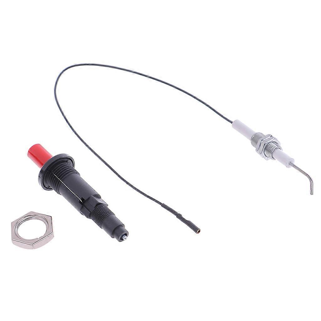 Push Button Piezo Ignitor Igniters Spark Ignition For Stove Bbq Camping Hiking 30Cm