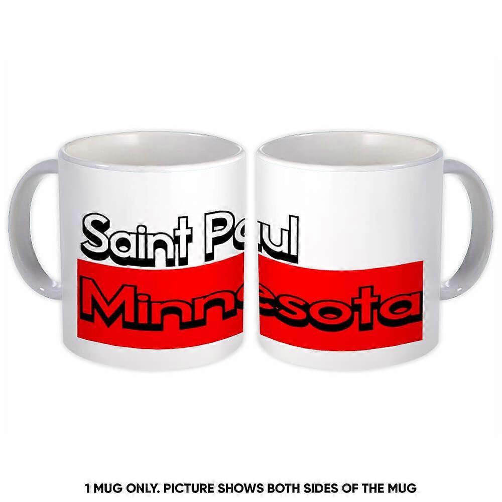 Gift Mug: Saint Paul Minnesota Rectangle