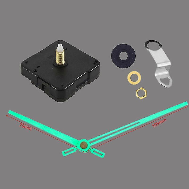 1 Set Clock Mechanism Replacement Diy Clock Motor Mechanism Long Shaft Clock Kit