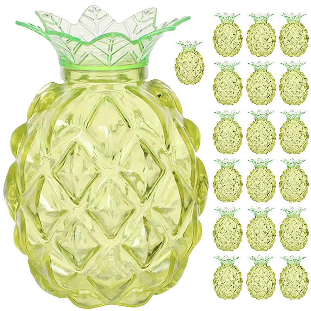 20pcs Pineapple Shaped Candy Storage Boxes Creative Gift Boxes Container for Hawaii Prty Birthday Wedding