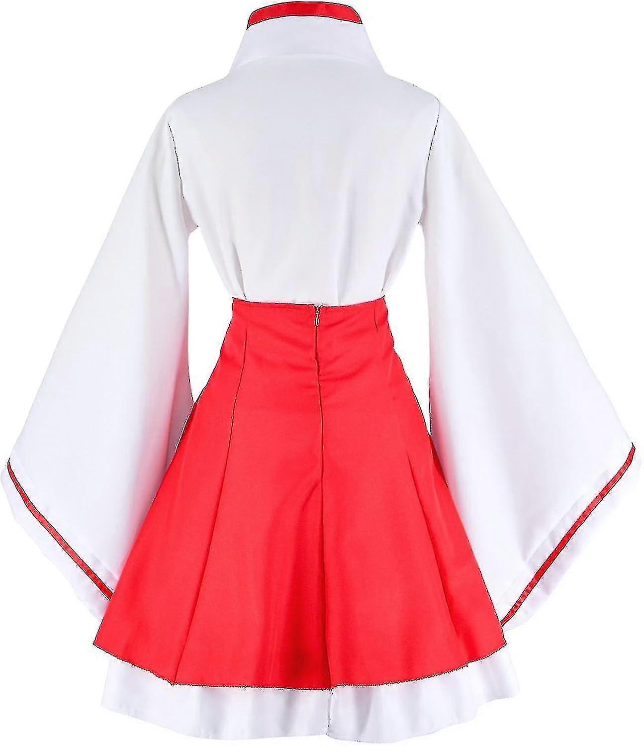 Black or Red Kimono Cosplay Outfit