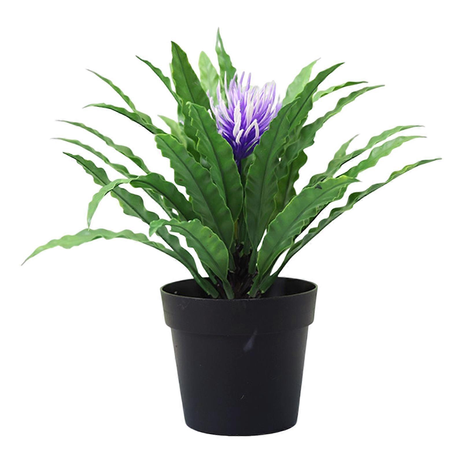 JIKAIX Simulation Bonsai Realistic Looking Clear Veins Fade-Resistant Non-Wither Eco-friendly Bright Color Plastic Fake Potted Plants Dining Table Orn
