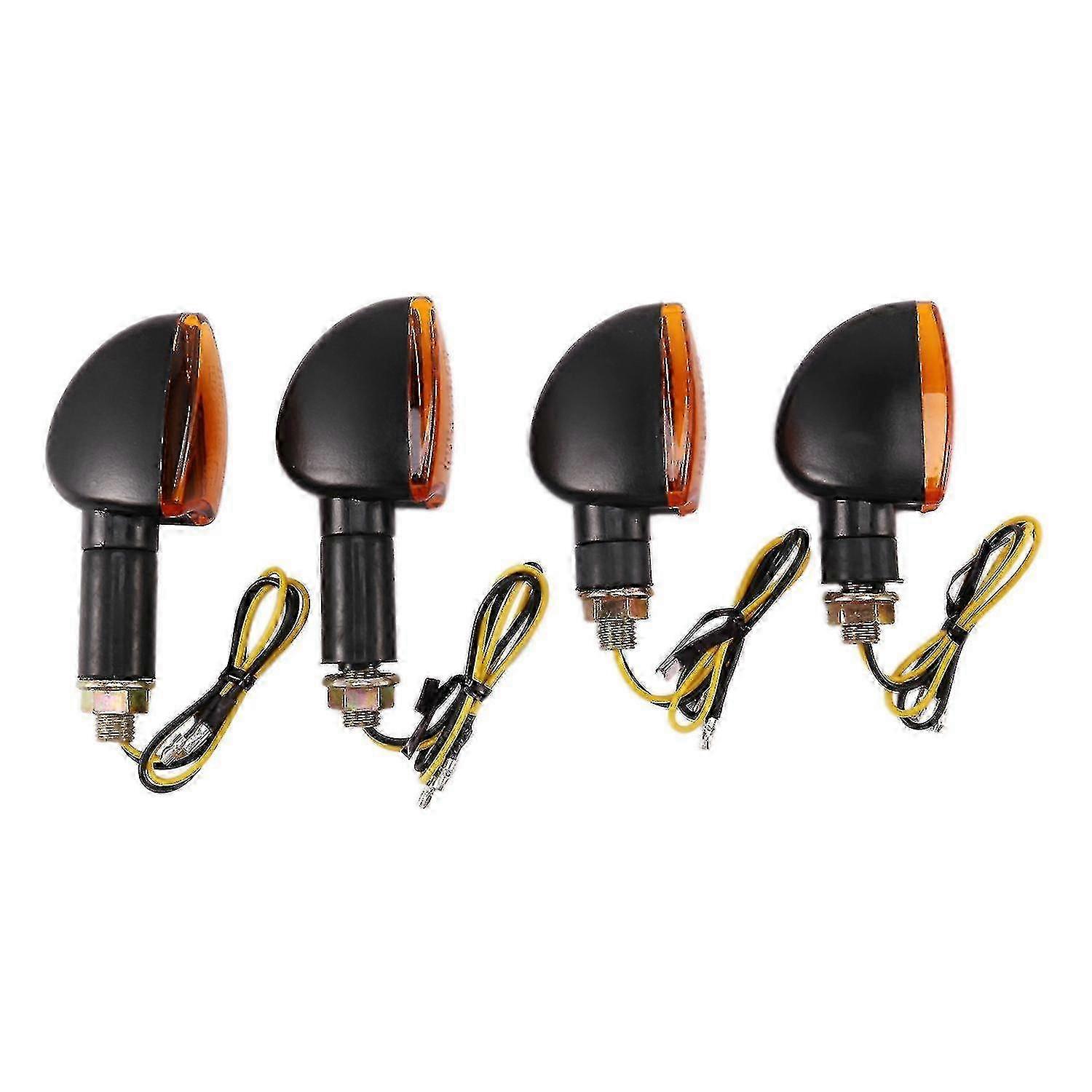 Universal 12v Motorcycle Turn Signal Indicator Light Compatible Honda Suzuki - JA