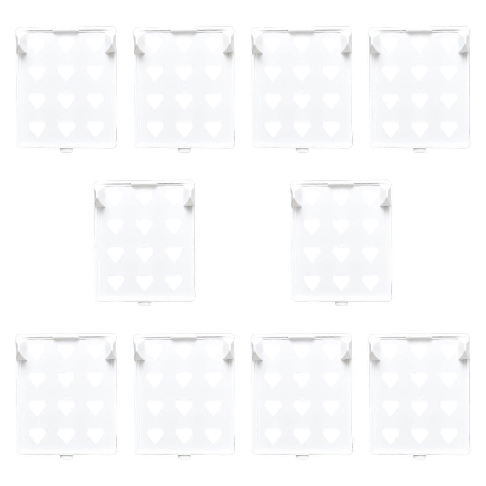 10 Pieces Tee Shirt Organizer Shirt Folder Stackable Wardrobe Stacking Board 32cmx26cmx4.4cm