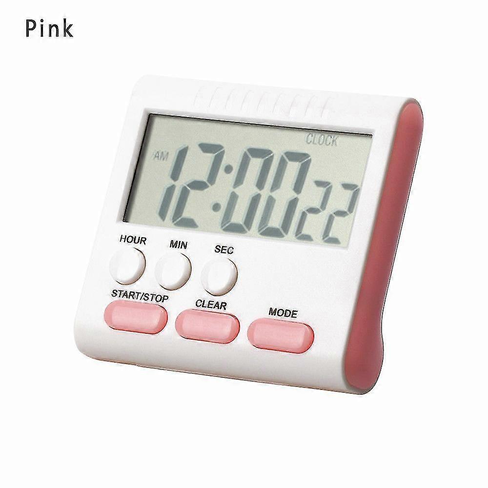 Magnetic Large Lcd Digital Kitchen Timer Loud Alarm Count Up Down Stand Clock
