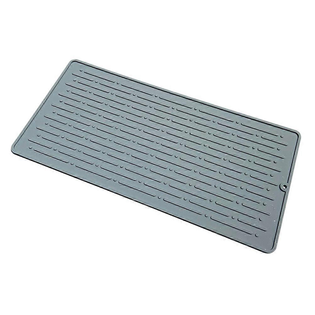 Silicone Coasters Kitchen Drying Mat Large Drying Mat Dish Drying Pad Draining Board Mat Rubber Dish Mat