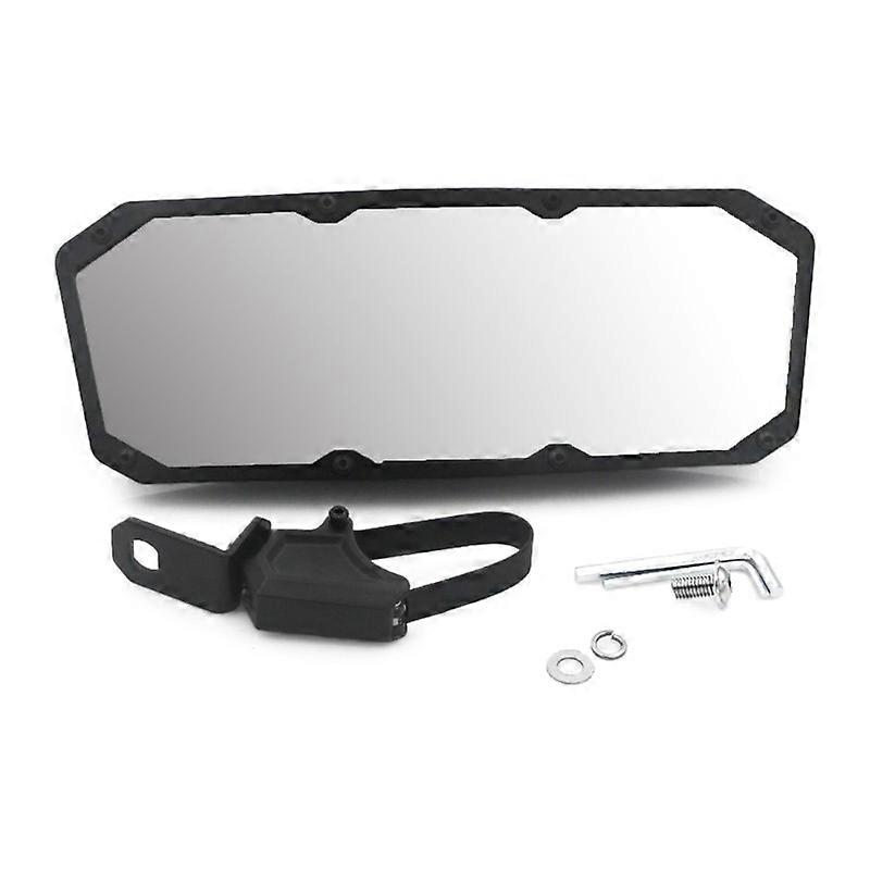 Espejos retrovisores centrales, vista clara UTV, espejo retrovisor Universal para rzr-x3 Mule-teryx-pioneer con abrazadera de 1,5 ''-2,0'' D0UC