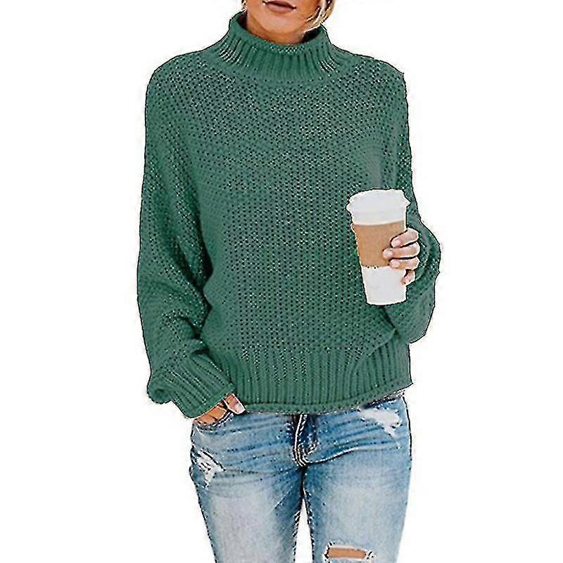 Kvinnor Sticka tröja Långärmad Casual Oversize