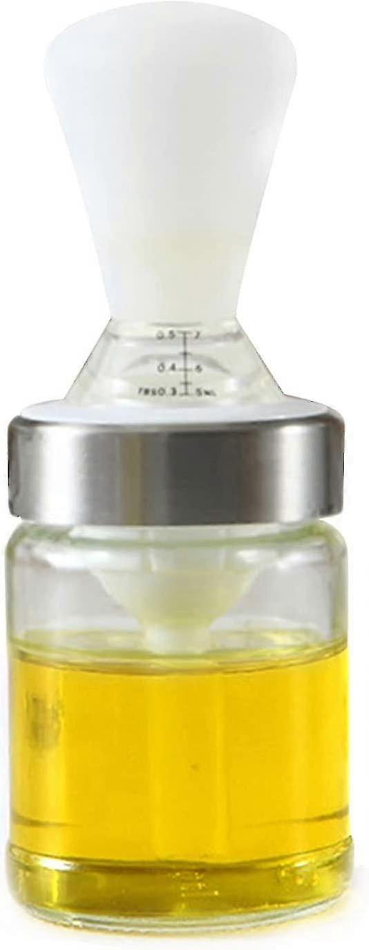 Heat Resistant BBQ Oil Bottle with Brush