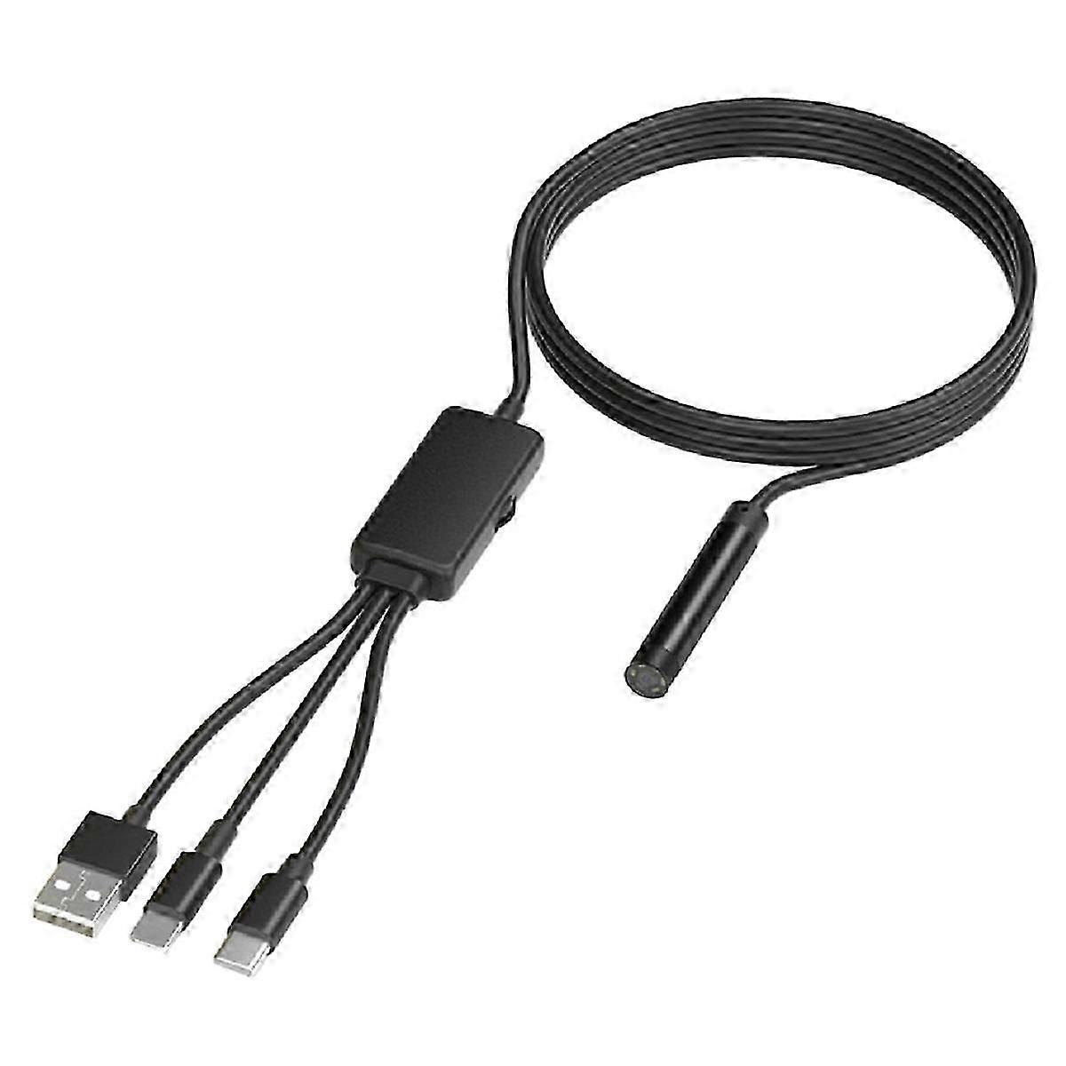 High-definition Suitable For Android Type-c Three-in-one Mobile Phone Endoscope Waterproof