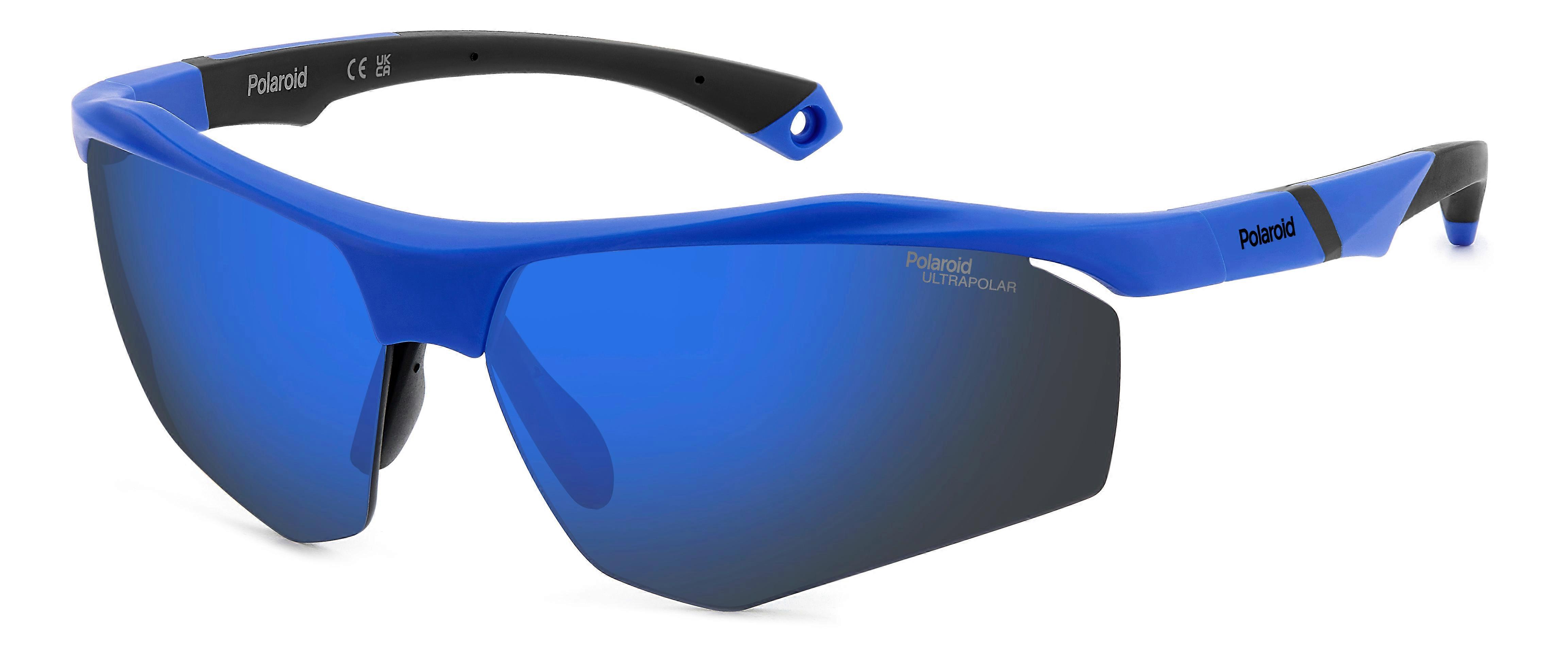 Sunglasses POLAROID PLD 7055/S FLL MATTE BLUE 68/10/135 MAN